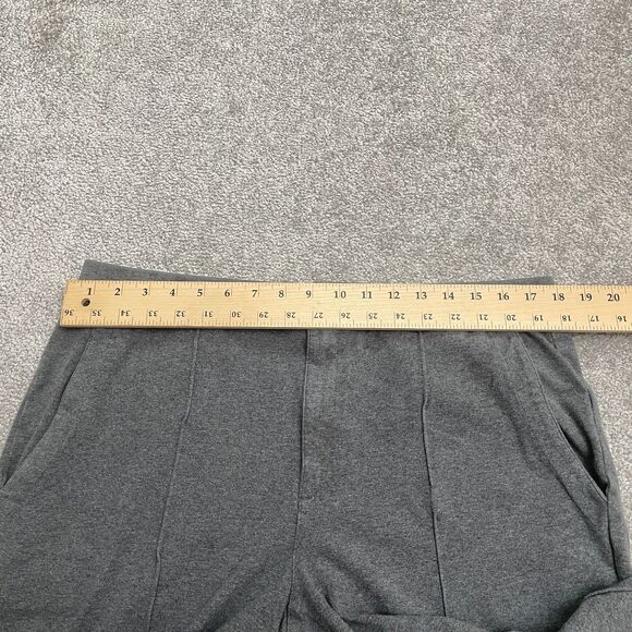 Lands' End Starfish Pull on Stretch Ankle Pants Womens Large Gray Straight 36x27 - Picture 7 of 15